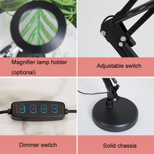 Load image into Gallery viewer, 8X Magnifying Glass Lamp Beauty Nail Tattoo Repair Office Reading Lamp