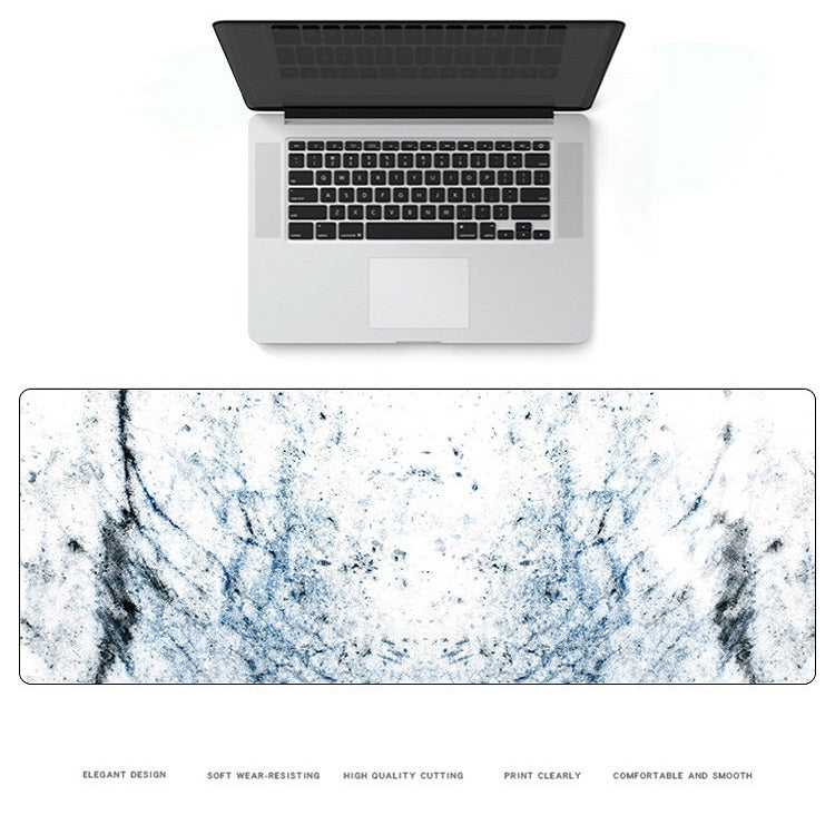 Marbling Wear-Resistant Rubber Mouse Pad, 300x800x4mm, 400x900x2mm, 400x900x3mm