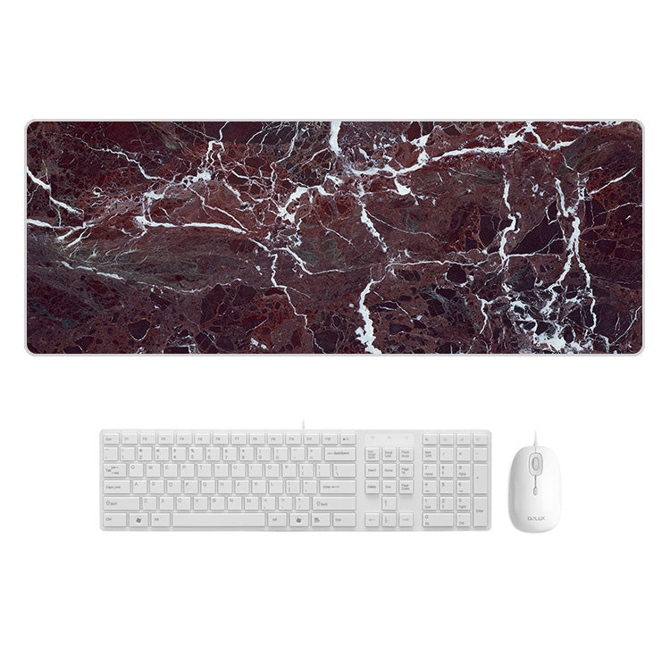 Marbling Wear-Resistant Rubber Mouse Pad, 400x900x4mm, 400x900x5mm, 300x800x5mm, 300x700x4mm