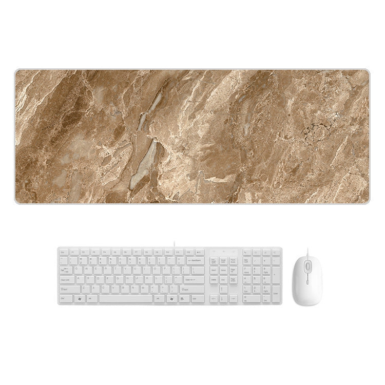 Marbling Wear-Resistant Rubber Mouse Pad, 300x800x4mm, 400x900x2mm, 400x900x3mm