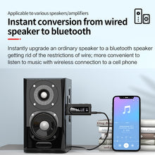 Load image into Gallery viewer, USB Car Bluetooth 5.0 Adapter Receiver FM + AUX Audio Dual Output Stereo Transmitter, K9 Black