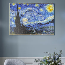Load image into Gallery viewer, Irregular Wooden Puzzle Adult High Difficulty Creative Gift, The Starry Night