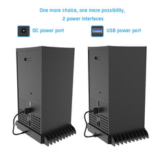 Load image into Gallery viewer, JYS X133 Multi-Function Cooling Base + Game Disc Storage For XBOX Series X Host, JYS X133