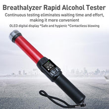 Load image into Gallery viewer, Cheetah No. 1 Alcohol Tester Blowing Baton Alcohol Tester With Flashlight Function，CN Plug, With Flashlight Function, CN Plug, With Flashlight Function, EU Plug