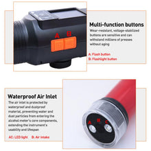 Load image into Gallery viewer, Cheetah No. 1 Alcohol Tester Blowing Baton Alcohol Tester With Flashlight Function，CN Plug, With Flashlight Function, CN Plug, With Flashlight Function, EU Plug