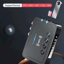 Load image into Gallery viewer, M6 NFC Bluetooth 5.0 Receiver &amp; Transmitter &amp; FM 3 In 1 Adapter