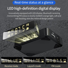 Load image into Gallery viewer, M6 NFC Bluetooth 5.0 Receiver &amp; Transmitter &amp; FM 3 In 1 Adapter