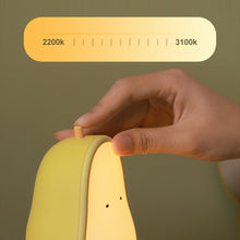 Load image into Gallery viewer, Pear Shape Night Light Silicone Soft Bedroom Warm Light LED Night Light, Pear Shape