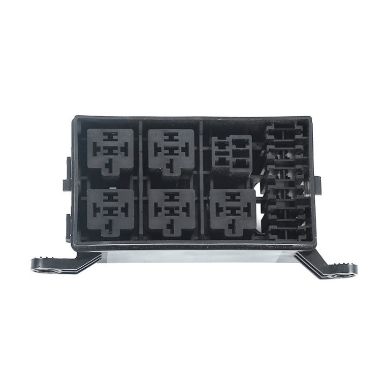 Car Modified 6-Way Insurance Box Total Control Plastic Shell Junction Box, 6-Way Insurance Box
