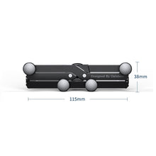 Load image into Gallery viewer, Oatsbasf 02750 Gravity Car Mobile Phone Holder In-car Navigation Buckle Bracket Air Outlet Bracket, Black, Silver, Red