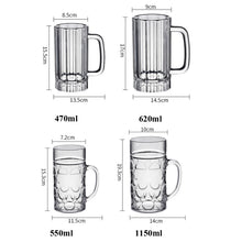 Load image into Gallery viewer, Acrylic Beer Glass KTV Bar Beer Glass, 2 PCS 470ml No. 1  Cup, 620ml  No. 2 Cup, 550ml  No. 3 Cup, 1150ml   No. 4  Cup, 370ml No. 5  Cup, 550ml No. 6  Cup, 450ml  No. 7 Cup, 500ml No. 8   Cup, 3 PCS 320ml  No. 9 Cup, 420ml No. 10   Cup, 520ml  No. 11  ...