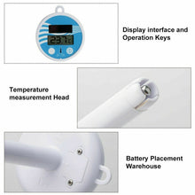 Load image into Gallery viewer, BL9057  Solar Swimming Pool Thermometer Swimming Pool Equipment Floating Water Thermometer with Digital Display Function, BL9057