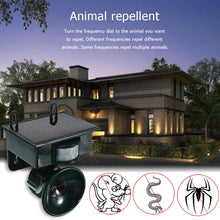 Load image into Gallery viewer, NY-2002 Solar Ultrasonic Mouse Repeller Animal Repeller Outdoor Waterproof Bird Repeller, NY-2002