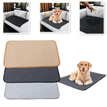 Load image into Gallery viewer, Car Pet Injection Pad Waterproof Pad Cat Dog Sofa Waterproof Diapholic Carpet Water Absorbing Pad, 2 PCS 50x40cm, 60x45cm, 67x50cm, 100x67cm, 100x135cm