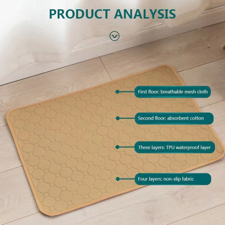 Car Pet Injection Pad Waterproof Pad Cat Dog Sofa Waterproof Diapholic Carpet Water Absorbing Pad, 2 PCS 50x40cm, 60x45cm, 67x50cm, 100x67cm, 100x135cm