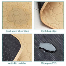 Load image into Gallery viewer, Car Pet Injection Pad Waterproof Pad Cat Dog Sofa Waterproof Diapholic Carpet Water Absorbing Pad, 2 PCS 50x40cm, 60x45cm, 67x50cm, 100x67cm, 100x135cm