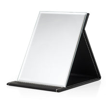 Load image into Gallery viewer, Folding Portable High-definition Makeup Mirror PU Leather Desktop Vanity Mirror,Size: Medium (Pink), Extra Large (Black), Extra Large (White), Extra Large (Red), Extra Large (Pink), Large (Black), Large (White), Large (Red), Large (Pink), Medium (Black...