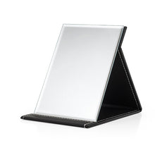 Load image into Gallery viewer, Folding Portable High-definition Makeup Mirror PU Leather Desktop Vanity Mirror,Size: Medium (Pink), Extra Large (Black), Extra Large (White), Extra Large (Red), Extra Large (Pink), Large (Black), Large (White), Large (Red), Large (Pink), Medium (Black...