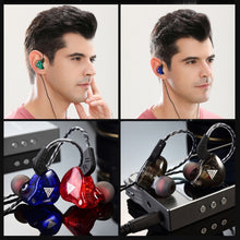 Load image into Gallery viewer, QKZ AK6 2 PCS  In-Ear 3.5mm Wired Subwoofer Sports Earphones, 2 PCS, 2 Pair
