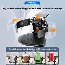 Load image into Gallery viewer, Rotating Cup Holder Headphone Holder Internet Cafe Monitor Headphone Hanger, Black, Moonlight Silver