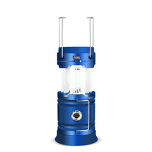 Load image into Gallery viewer, 5803 Solar Camping Lamp Outdoor LED Emergency Portable Light Support USB Output, Solar + USB