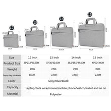 Load image into Gallery viewer, BUBM FMBX Laptop Liner Bag Business Computer Bag Large-Capacity Computer Handbag, 13 inch, 14 inch, 15 inch, 11/12 inch