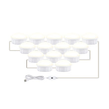 Load image into Gallery viewer, LED Makeup Mirror Light Beauty Fill Light Hand Sweep Sensor Mirror Front Light, 2 Bulbs, 6 Bulbs, 10 Bulbs, 14 Bulbs