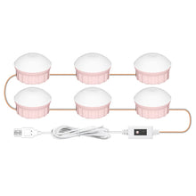 Load image into Gallery viewer, LED Makeup Lamp Mirror Front Beauty Fill Light Hand Sweep Sensation Lamp, 2 Bulbs, 6 Bulbs, 10 Bulbs, 14 Bulbs