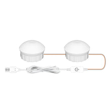 Load image into Gallery viewer, Mirror Front Light Dimmable Makeup Mirror USB Touch Control Light, 2 LEDs, 6 LEDs, 14 LEDs