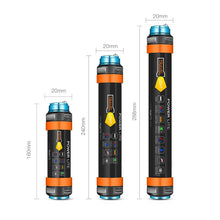 Load image into Gallery viewer, Outdoor LED Camping Light Multi-Function Emergency IP68 Waterproof Flashlight with Mosquito Repellent / Warning Function, T15, T25, T30