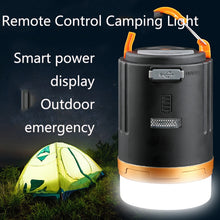 Load image into Gallery viewer, Y10 Remote Control Camping Light Outdoor Lighting Portable USB Tent Light LED Lantern Lamp, YD-29 Black