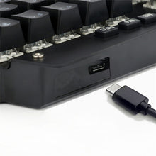 Load image into Gallery viewer, K700 44 Keys RGB Luminous Switchable Axis Gaming One-Handed Keyboard, Cable Length: 1m, Blue Shaft, Tea Shaft, Black Shaft, Red Shaft