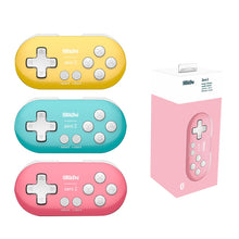Load image into Gallery viewer, 8Bitdo Zero2 Wireless Bluetooth Mini Handle For Switch / Windows / Android / MacOS / Steam / Respeberr, Yellow, Blue Green, Pink
