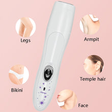 Load image into Gallery viewer, Electric 4 In 1 Epilator Ladies Household Multi-Function Water Washing Shaver, Pink, Purple Flower