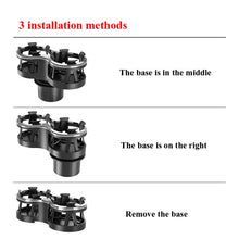 Load image into Gallery viewer, SHUNWEI SD-1038 Car Dual-Hole Water Cup Holder Cola Vacuum Flask Holder One For Two Beverage Holders, SD-1038