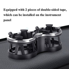 Load image into Gallery viewer, SHUNWEI SD-1038 Car Dual-Hole Water Cup Holder Cola Vacuum Flask Holder One For Two Beverage Holders, SD-1038