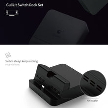 Load image into Gallery viewer, Gulikit Portable Mobile Phone Docking Video Stand For Nintendo Switch, Docking Video Stand
