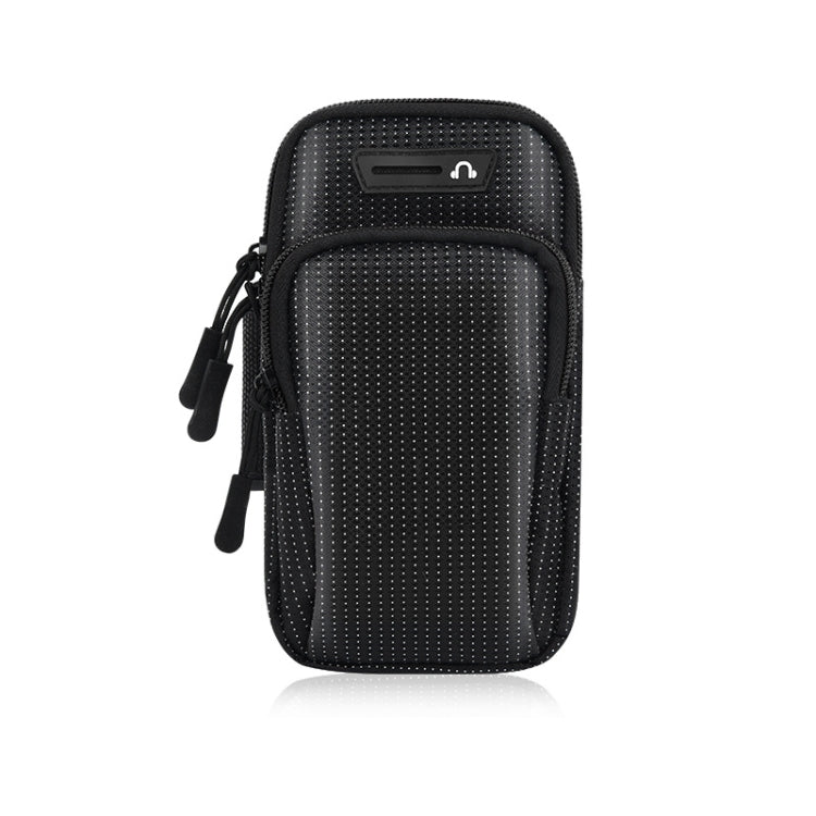 2 PCS Running Mobile Phone Arm Bag Sports Wrist Bag Universal For Mobile Phones Within 6 Inche