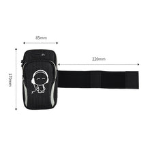 Load image into Gallery viewer, 2 PCS Running Mobile Phone Arm Bag Sports Wrist Bag Universal For Mobile Phones Within 6 Inche