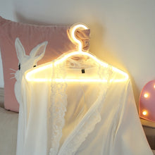 Load image into Gallery viewer, HS-20002 LED Coat Hanger Neon Light Room Decoration Lantern Holiday Light, White Light, Warm Light, Pink Light