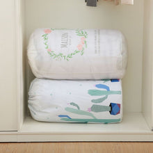 Load image into Gallery viewer, Large-capacity Household Waterproof Moisture-proof Quilt Storage Bag Packing Bag, Striped Deer, Cute Beer, Cactus, Garlands