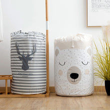 Load image into Gallery viewer, Large-capacity Household Waterproof Moisture-proof Quilt Storage Bag Packing Bag, Striped Deer, Cute Beer, Cactus, Garlands