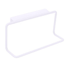Load image into Gallery viewer, Kitchen Towel Rack Hanging Holder Cupboard Cabinet Door Back Hanger Towel Sponge Holder Storage Rack for Bathroom, White, Blue, Green, Pink
