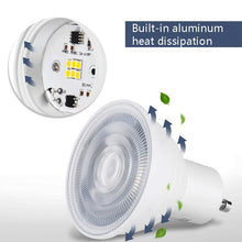 Load image into Gallery viewer, LED Light Cup 2835 Patch Energy-Saving Bulb Plastic Clad Aluminum Light Cup, 5W 6Beads, 7W 12 Beads