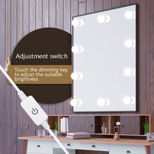 Load image into Gallery viewer, LED Mirror Front Lamp USB Adjustable Brightness Makeup Fill Light Bulbs, 2 LEDs, 6 LEDs, 10 LEDs, 14 LEDs
