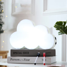 Load image into Gallery viewer, HS-007 LED Letter DIY Cloud Erasable Message Board Confession Lamp, White, Black, Pink, Blue