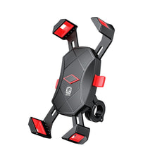 Load image into Gallery viewer, Kewig Reflection To Fall Shockproof Bicycle Bracket Motorcycle Four-Claw Mobile Phone Holder, M113-A