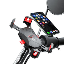 Load image into Gallery viewer, Kewig Reflection To Fall Shockproof Bicycle Bracket Motorcycle Four-Claw Mobile Phone Holder, M113-A