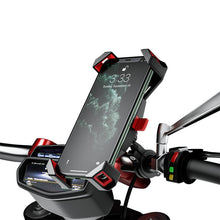 Load image into Gallery viewer, Kewig Reflection To Fall Shockproof Bicycle Bracket Motorcycle Four-Claw Mobile Phone Holder, M113-A