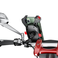 Load image into Gallery viewer, Kewig Reflection To Fall Shockproof Bicycle Bracket Motorcycle Four-Claw Mobile Phone Holder, M113-A